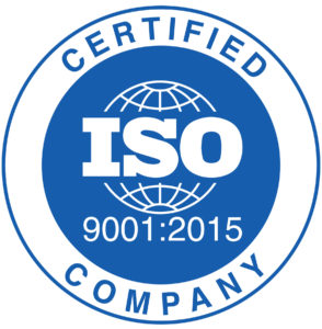 Logo della certificazione ISO 9001:2015